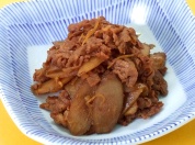 牛とごぼうの生姜佃煮