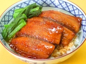 秋刀魚の蒲焼き丼